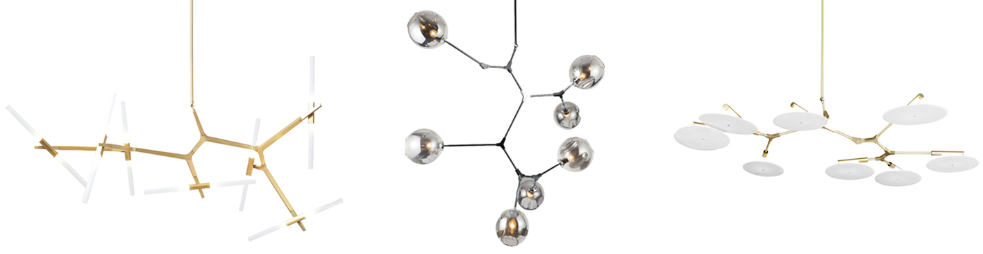 Modern Branching Contemporary Lighting Fixtures And Chandeliers Branching Lighting Fixtures And Chandeliers