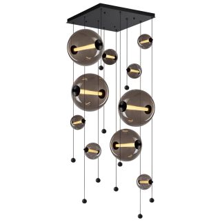 Abacus 10 Lights Square Pendant