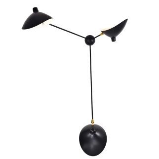 Serge Mouille Spider Sconce 3 Arm