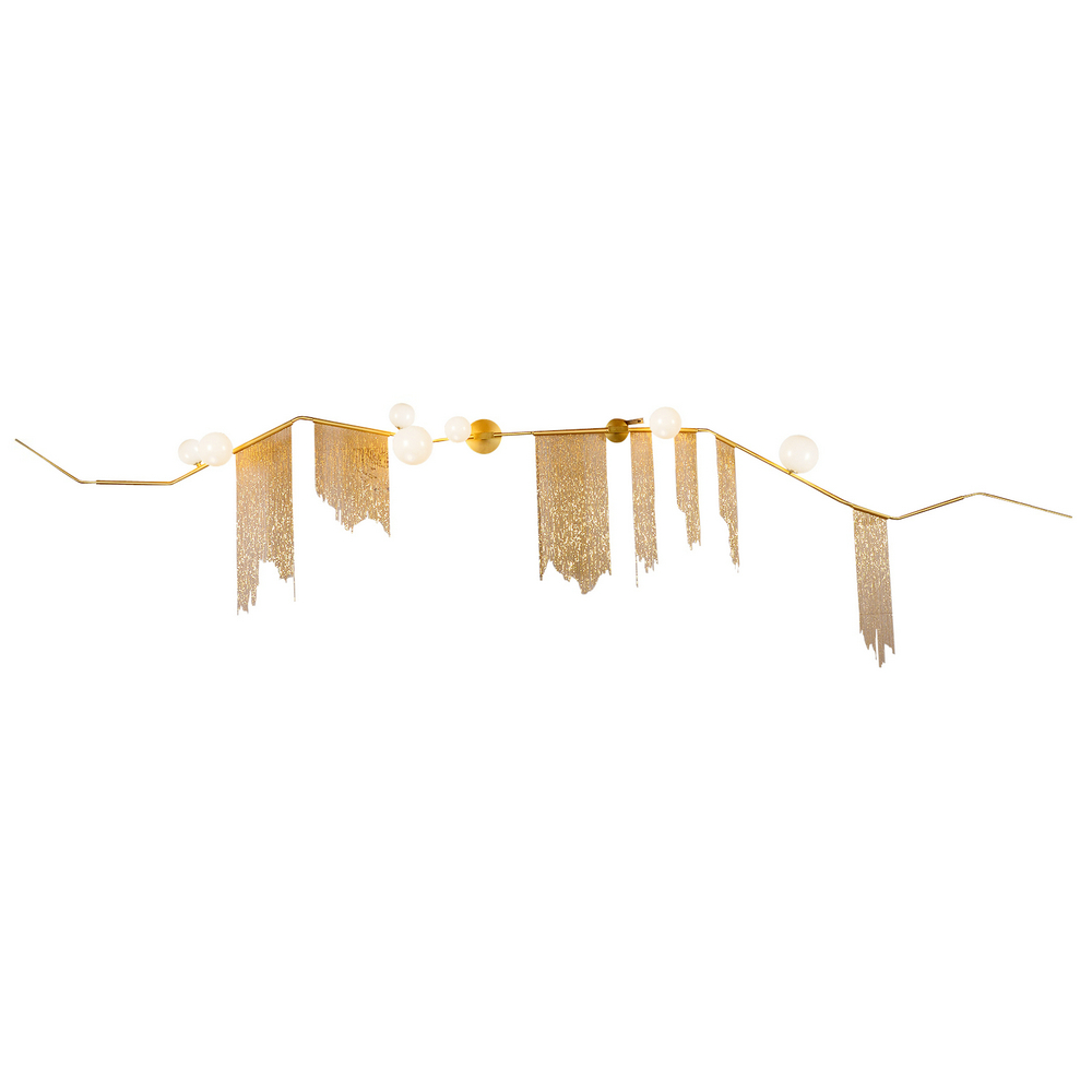 Cherry Bomb Fringe Wall Sconce