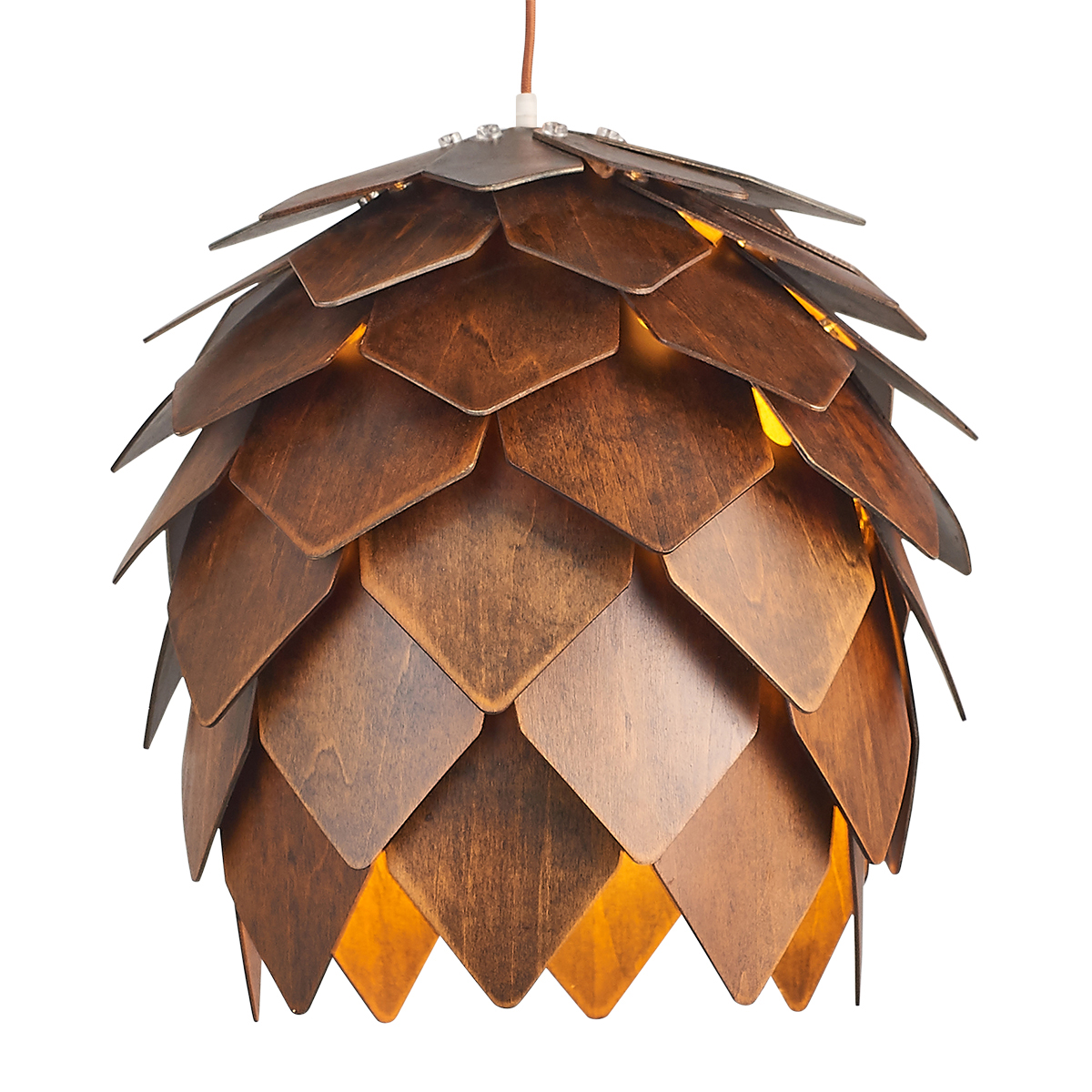 Pinecone pendant light hot sale