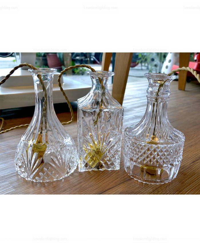 Decanter lamp outlet