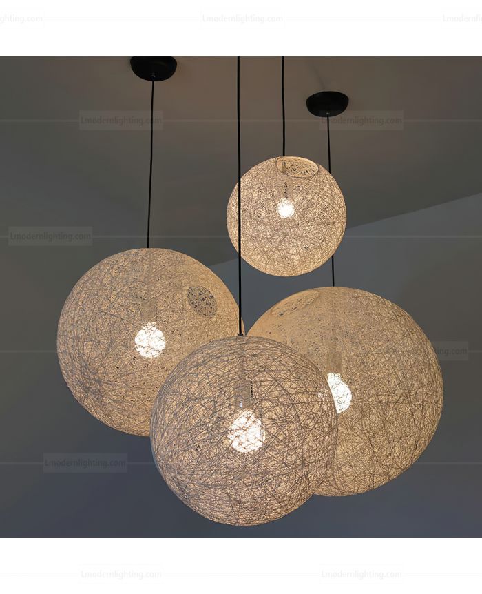 Random pendant light discount