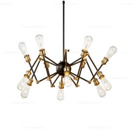 Functional Axis Chandelier with 12 Lights