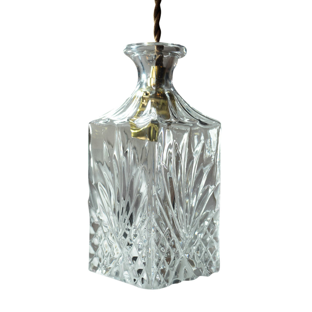 Square Decanter Pendant light
